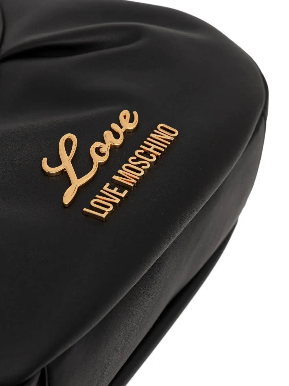 Love Moschino Shopper met gevlochten handvat Zwart