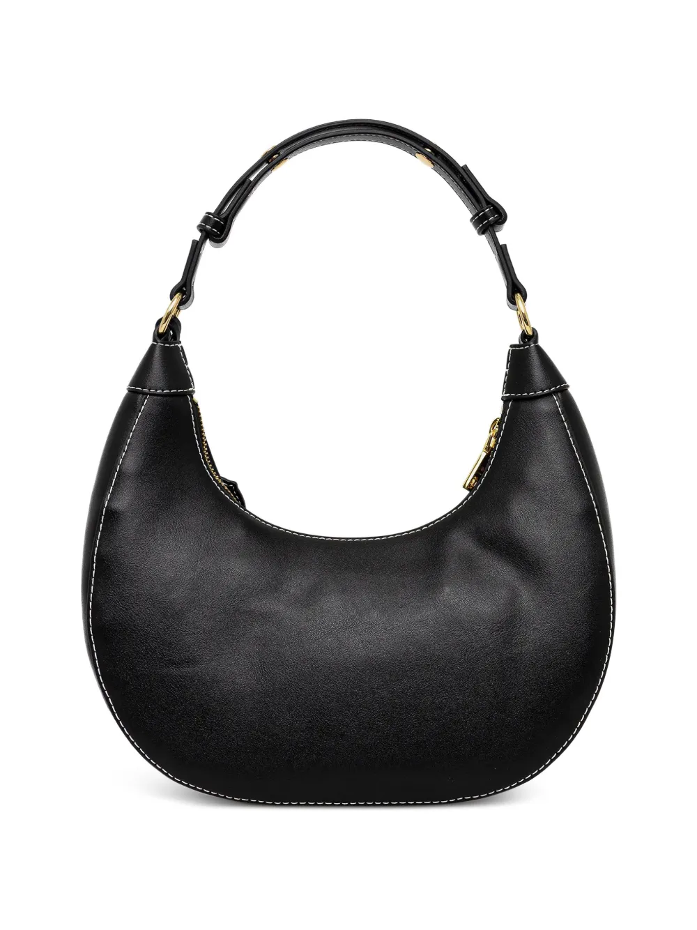 Love Moschino Shopper met logodetail en stiksel Zwart