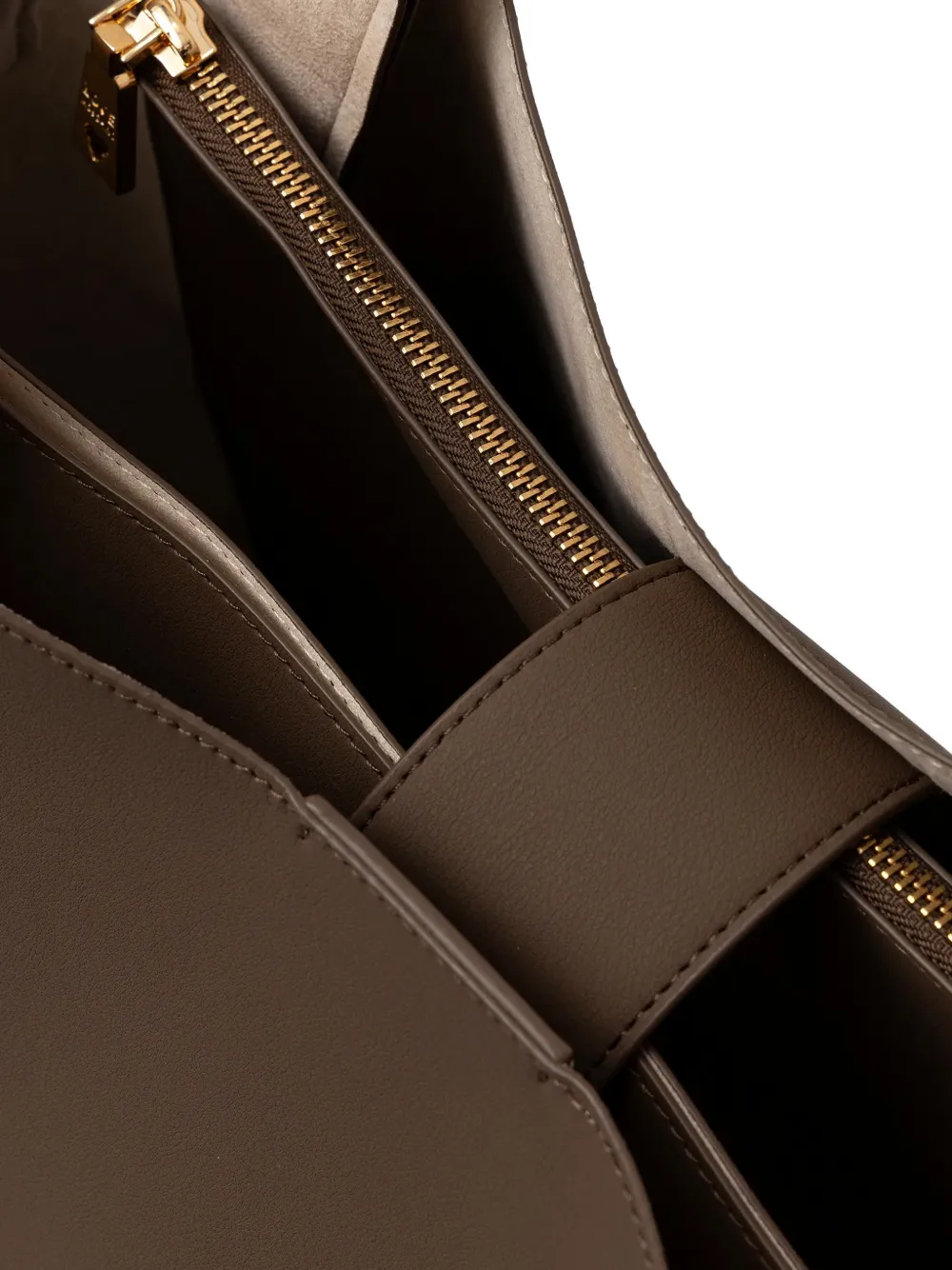 Love Moschino Heuptas met logoplakkaat Bruin