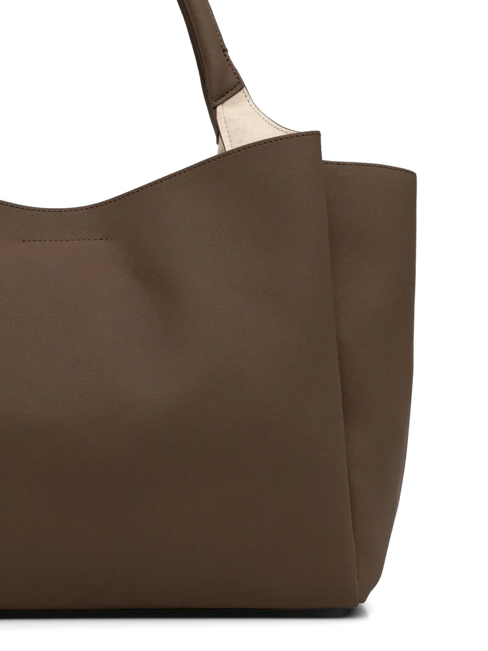 Love Moschino Heuptas met logoplakkaat Bruin