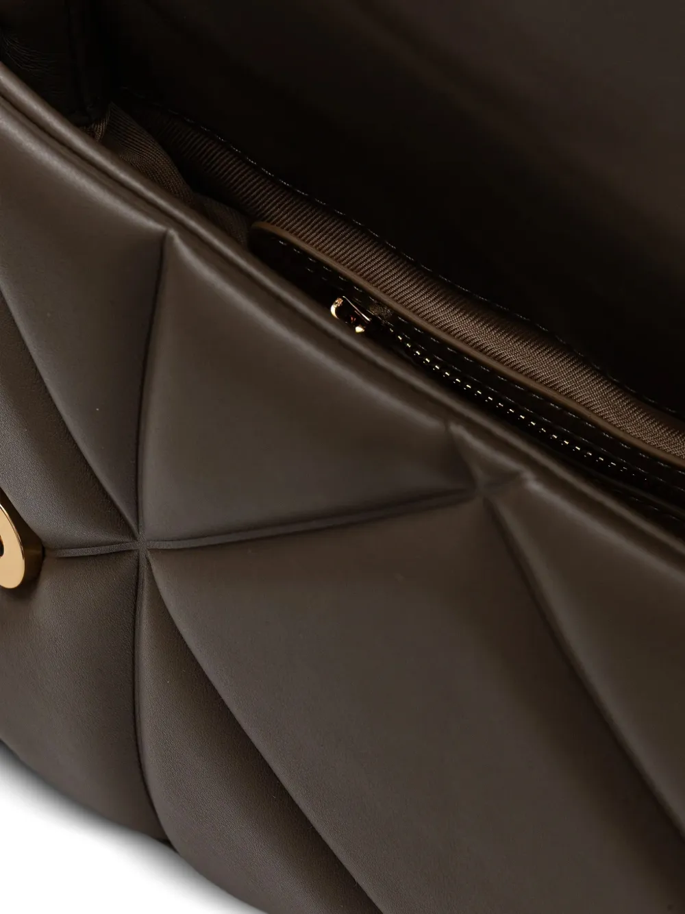 Quilted Top-Handle Tote Bag