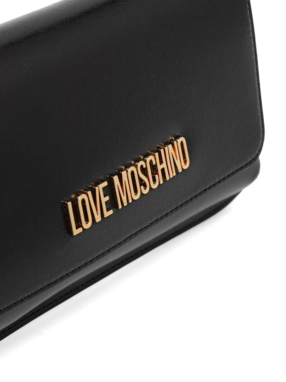Love Moschino Heuptas met logoplakkaat Zwart