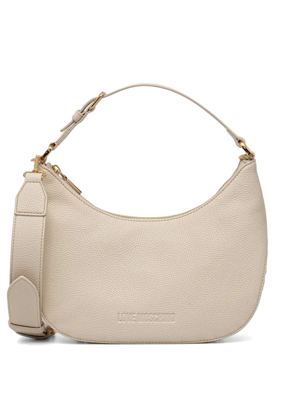 Love Moschino logo-detail tote bag - Neutrals