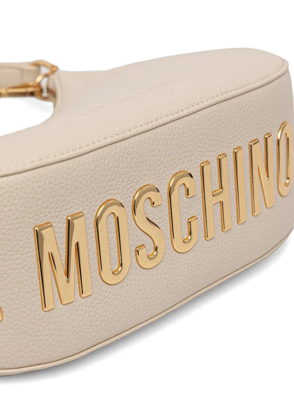 Love Moschino Shopper met logo Beige