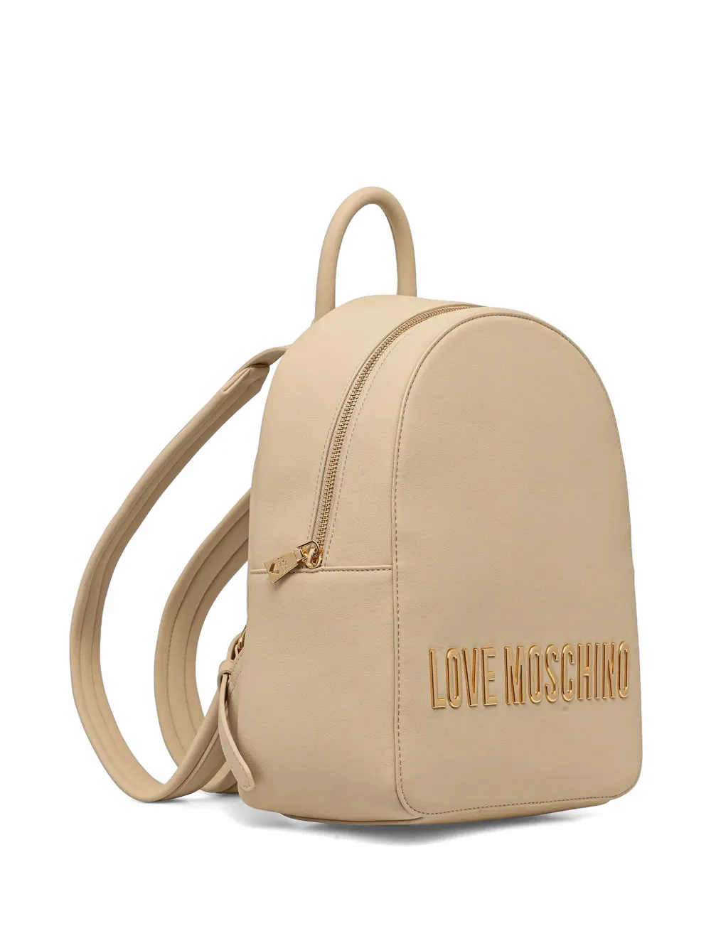  Love Moschino Logo-detail Backpack - Neutrals 