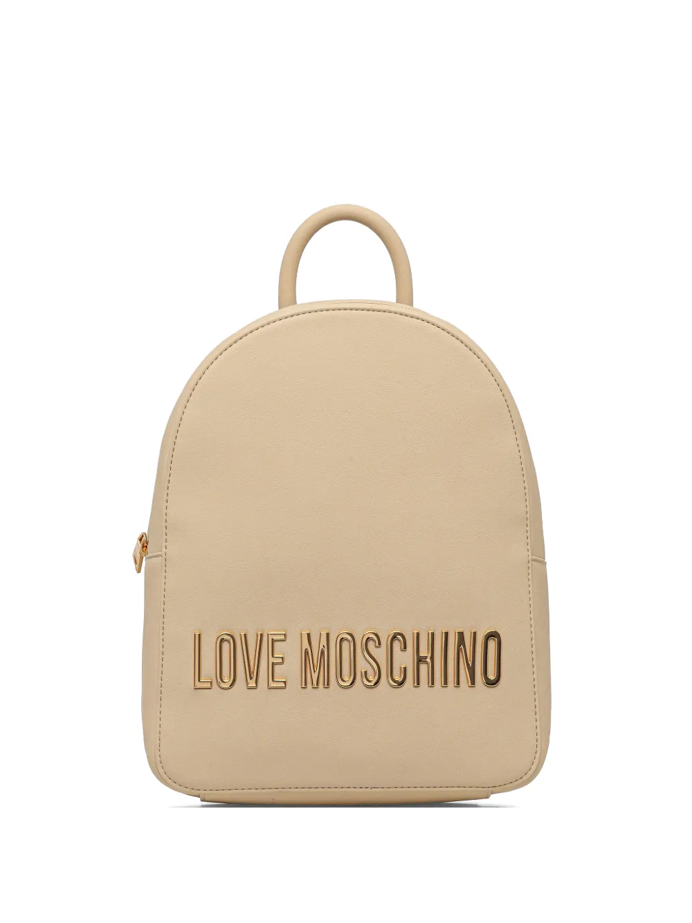 Love Moschino logo-detail backpack - Toni neutri