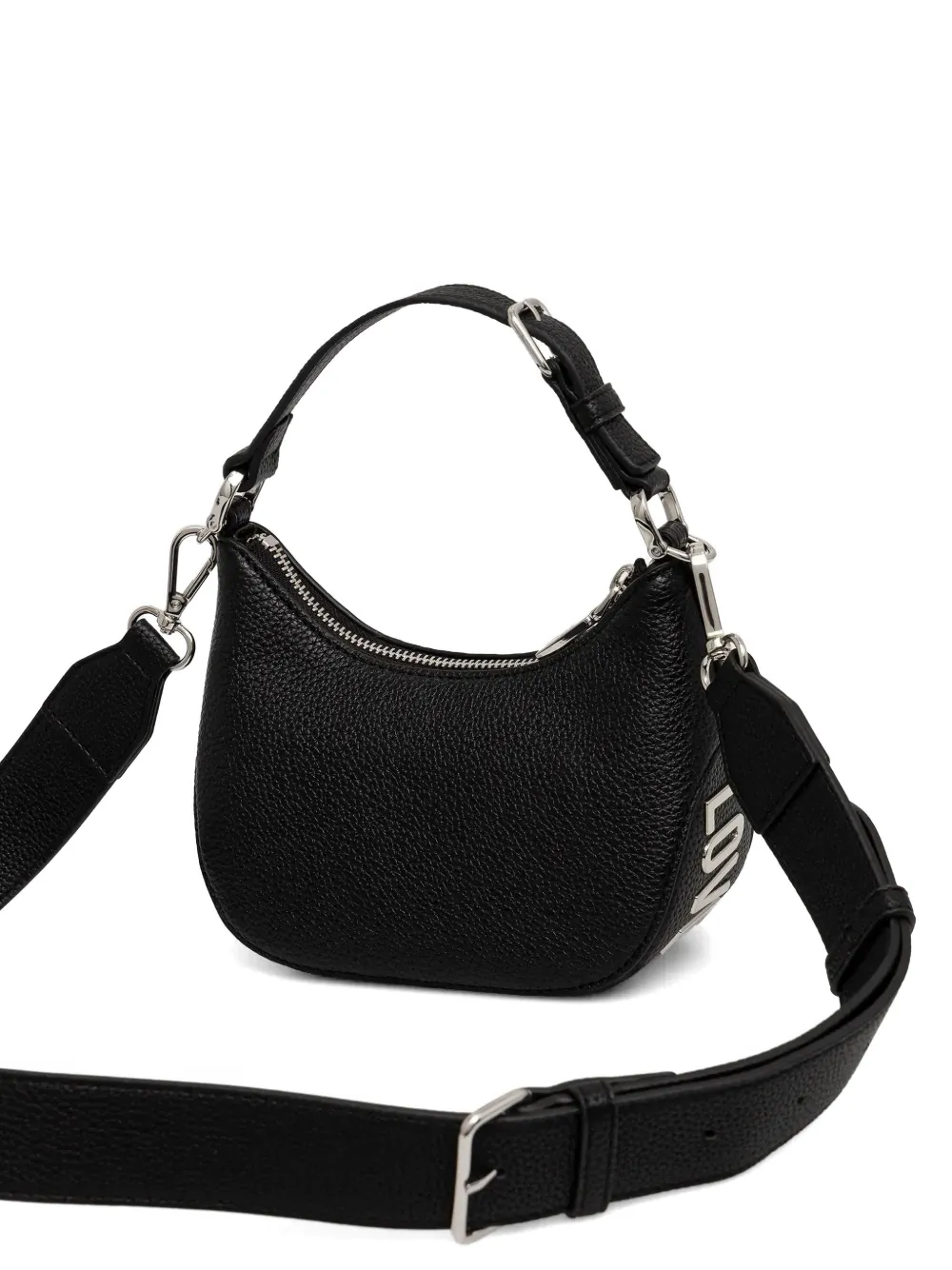 Love Moschino Mini-tas met logodetail Zwart