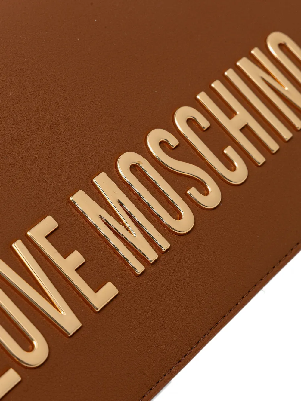 Love Moschino チェーンストラップ ショルダーバッグ | ブラウン