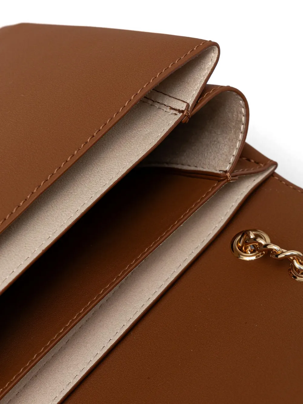 Love Moschino Crossbodytas met kettingband Bruin