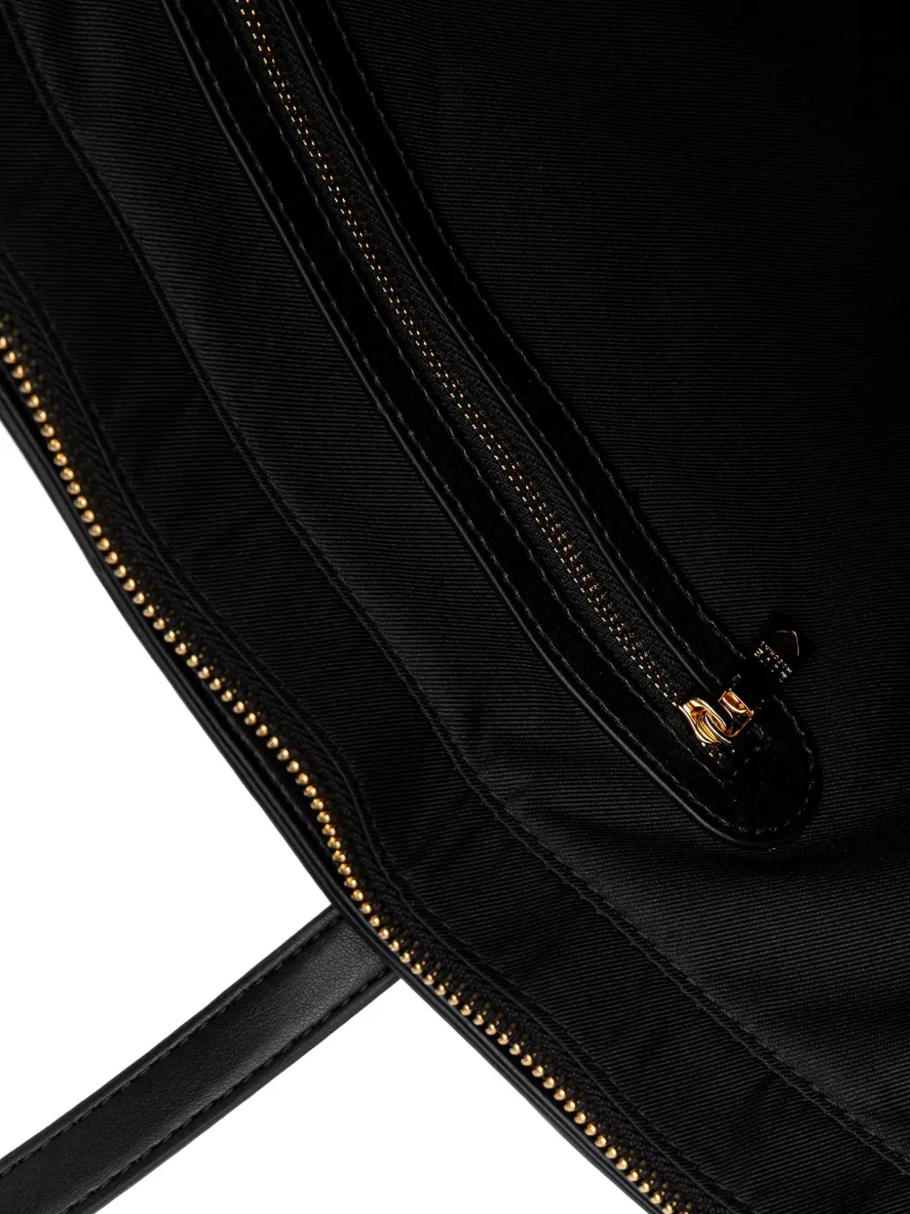 Love Moschino Shopper met logoplakkaat Zwart