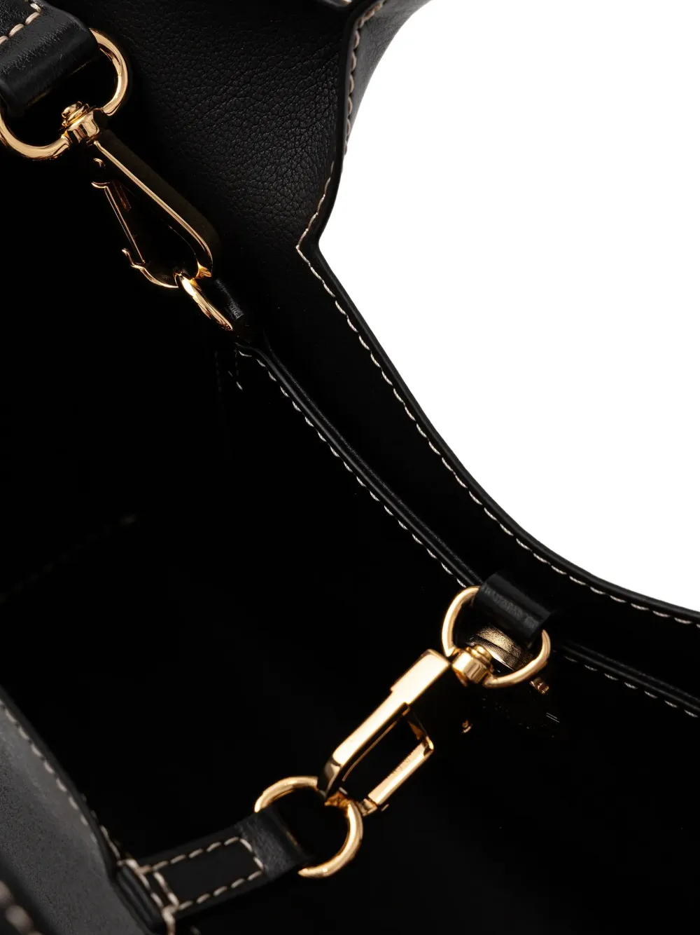 Logo-Plaque Top Tote Bag