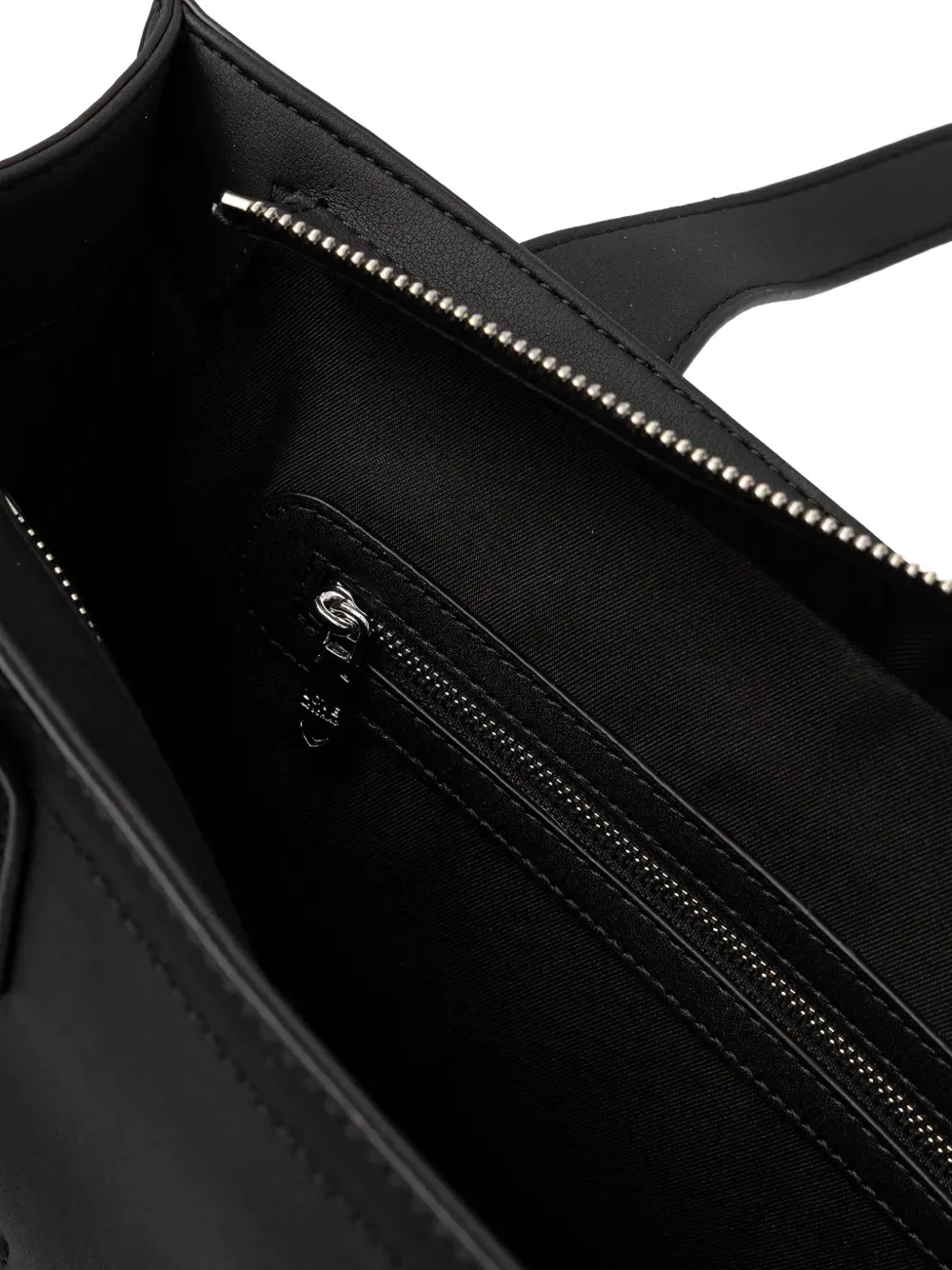 Love Moschino Shopper met logo-reliëf Zwart