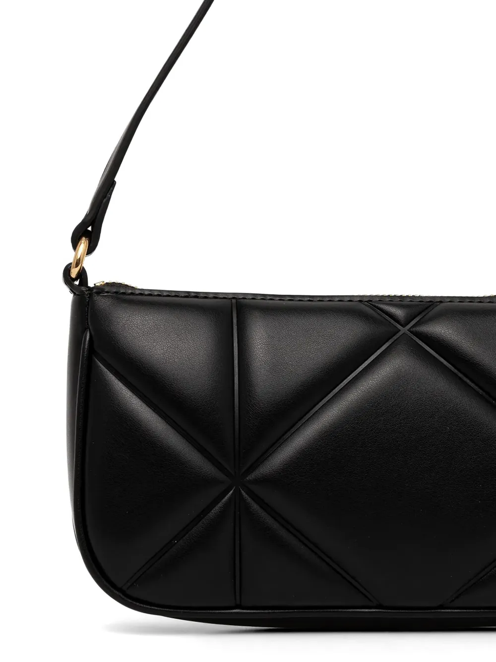 Love Moschino Shopper met logoplakkaat Zwart