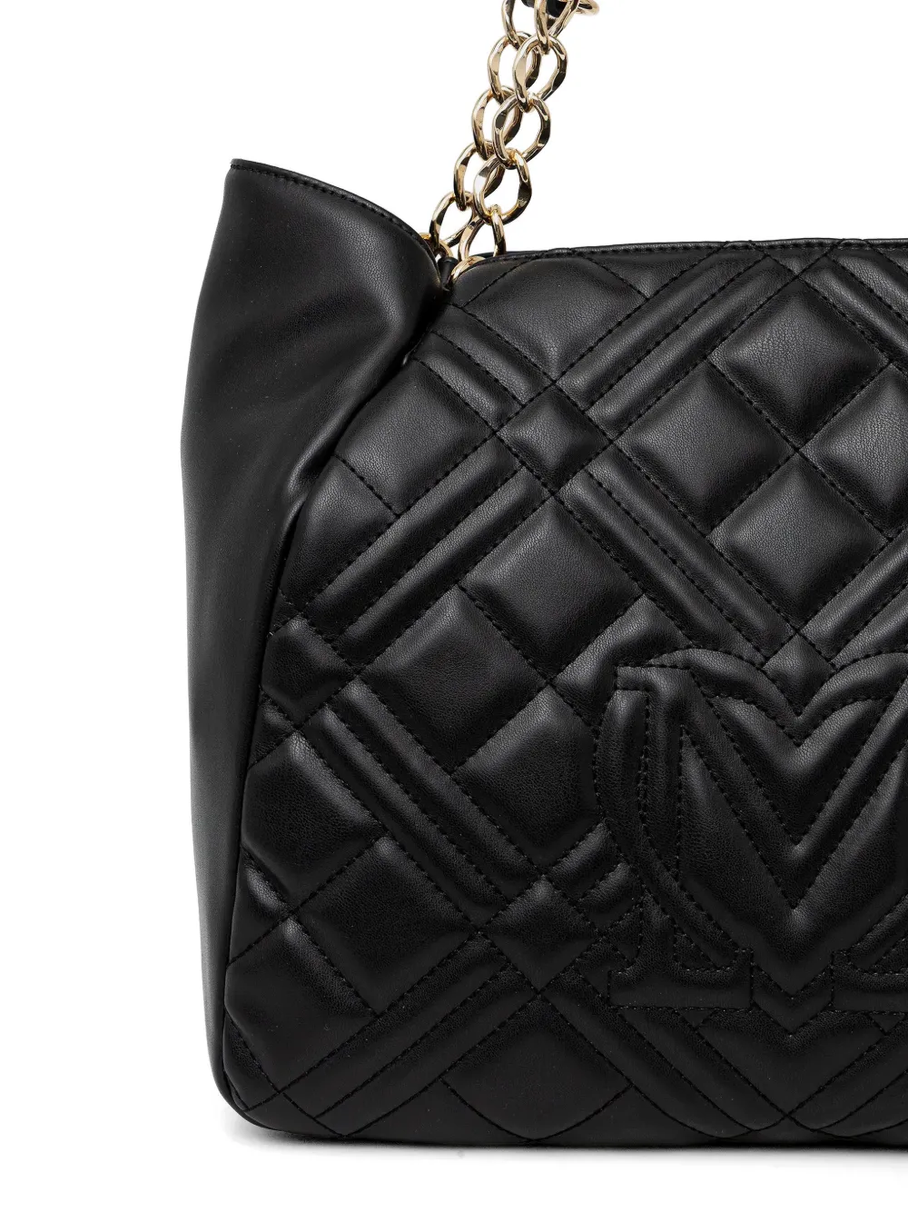 Love Moschino Gewatteerde shopper Zwart