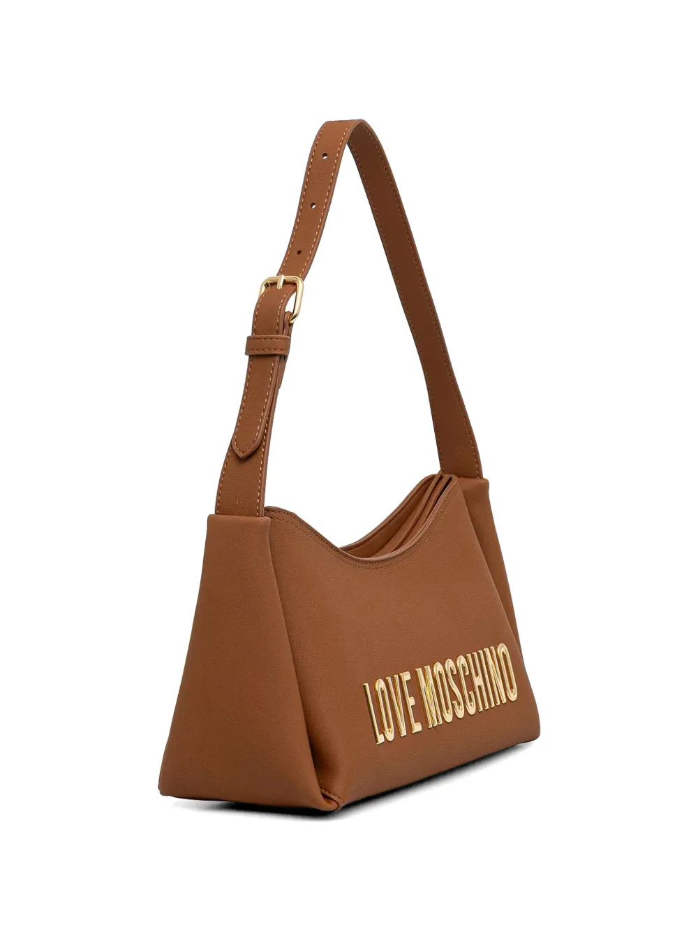 Love Moschino Heuptas met logoplakkaat Bruin