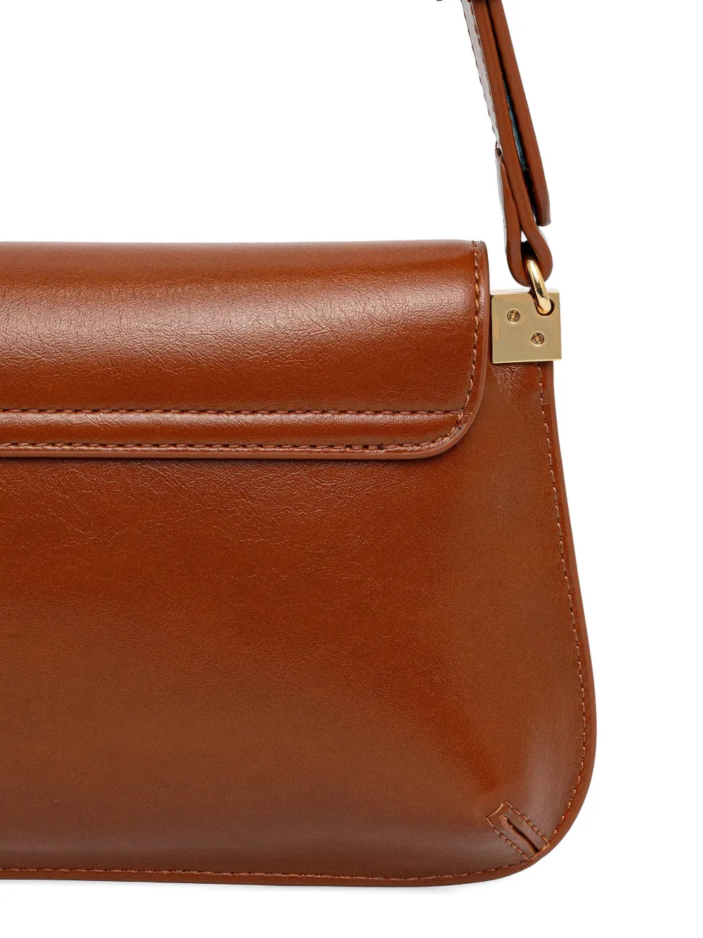Love Moschino Schoudertas met logoplakkaat Bruin