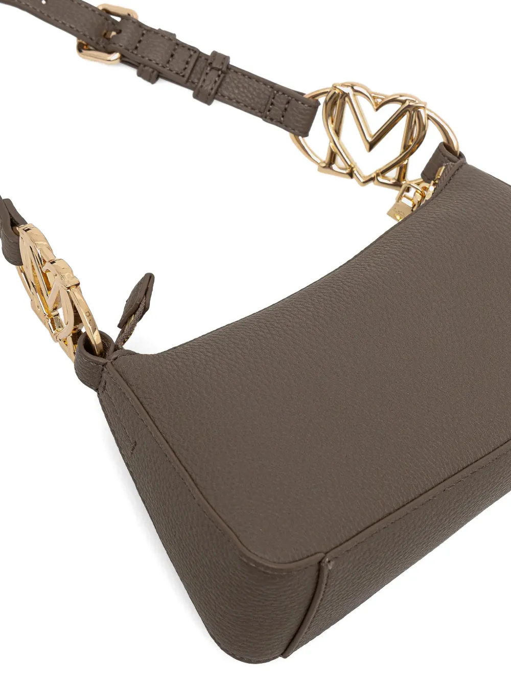 Love Moschino Schoudertas met logobedel Bruin