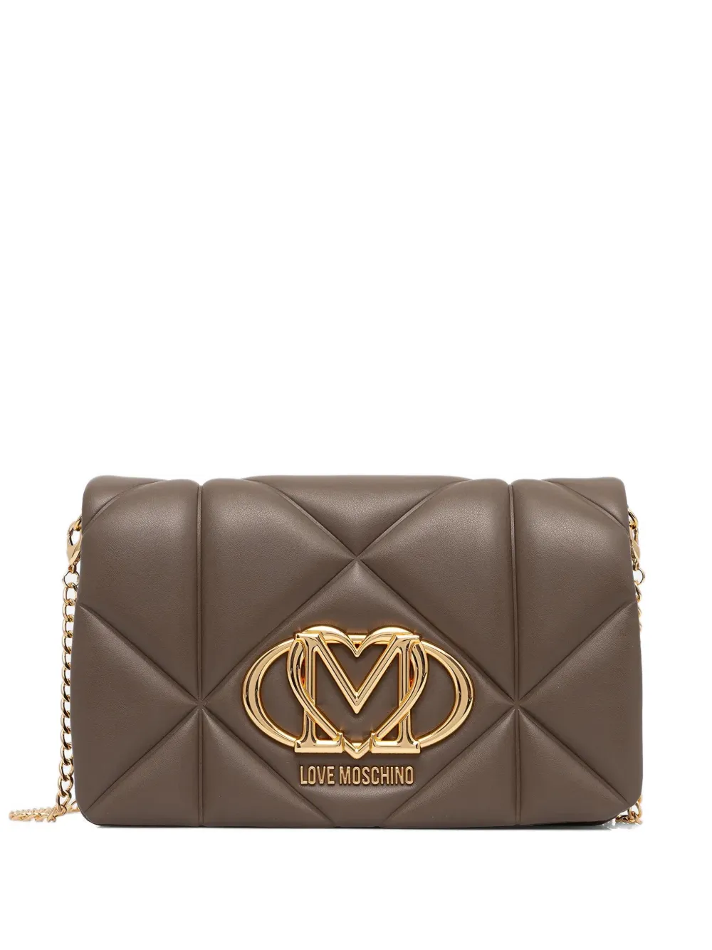 Love Moschino Smart Daily cross body bag - Marrone
