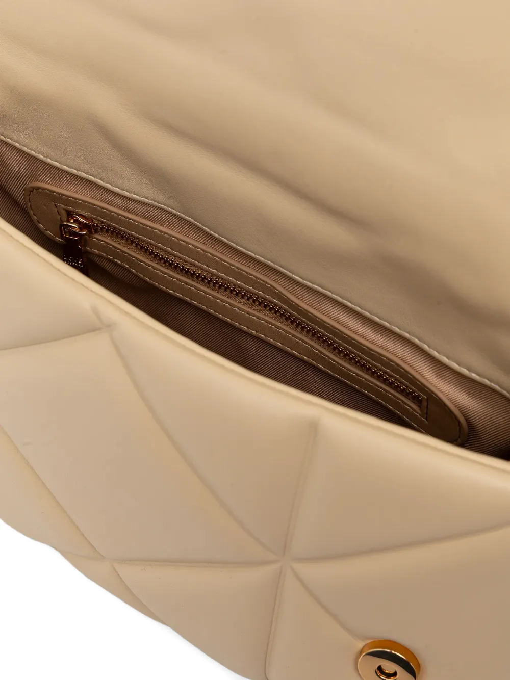 Love Moschino Gewatteerde shopper Beige