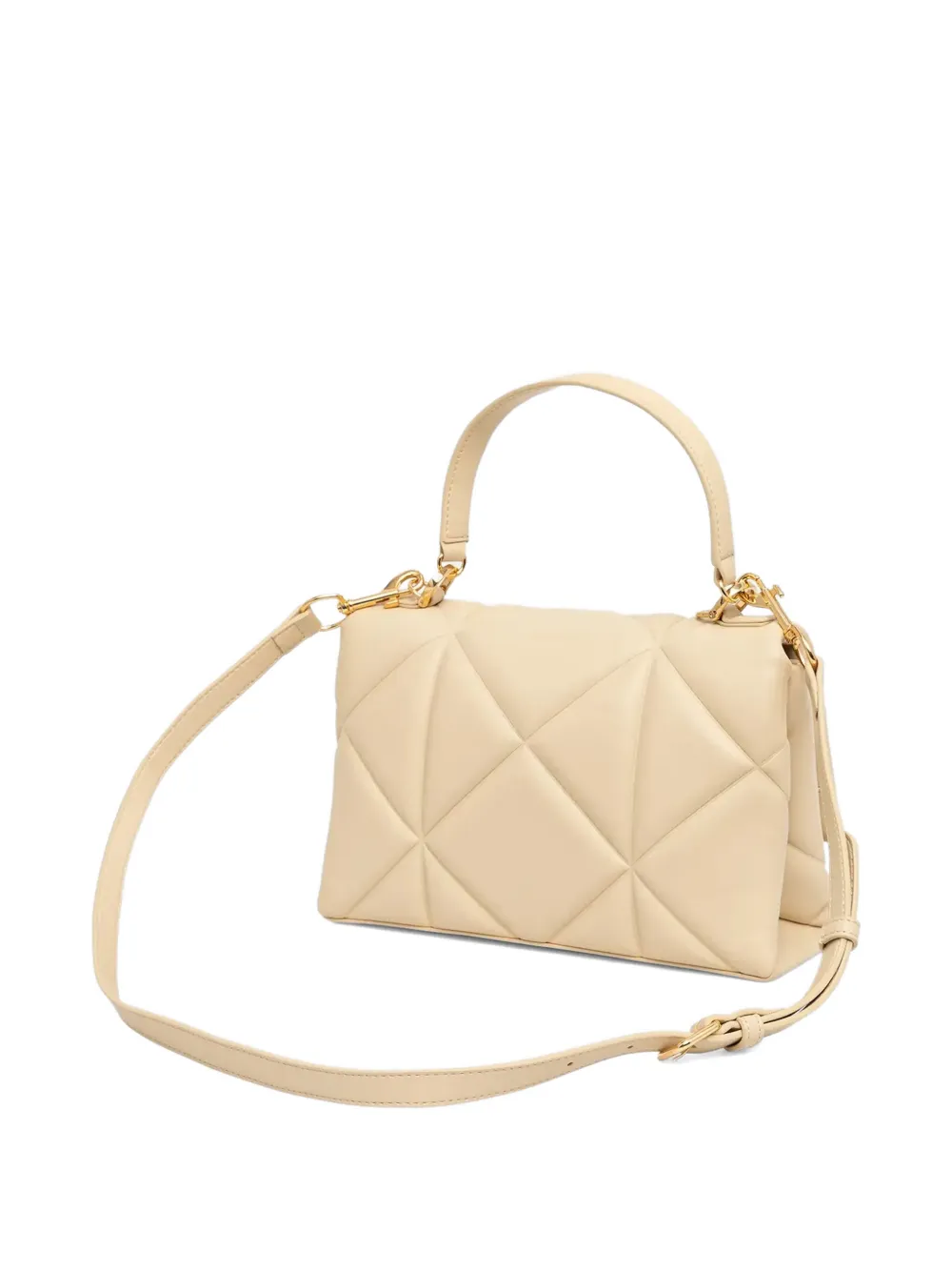 Love Moschino Gewatteerde shopper Beige