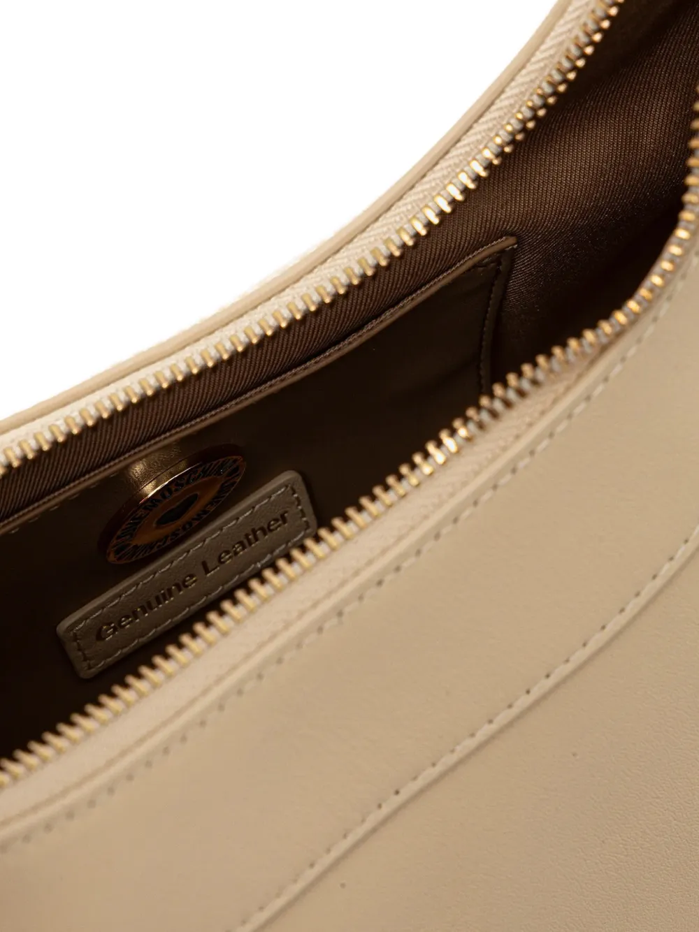 Love Moschino Schoudertas met logo Beige