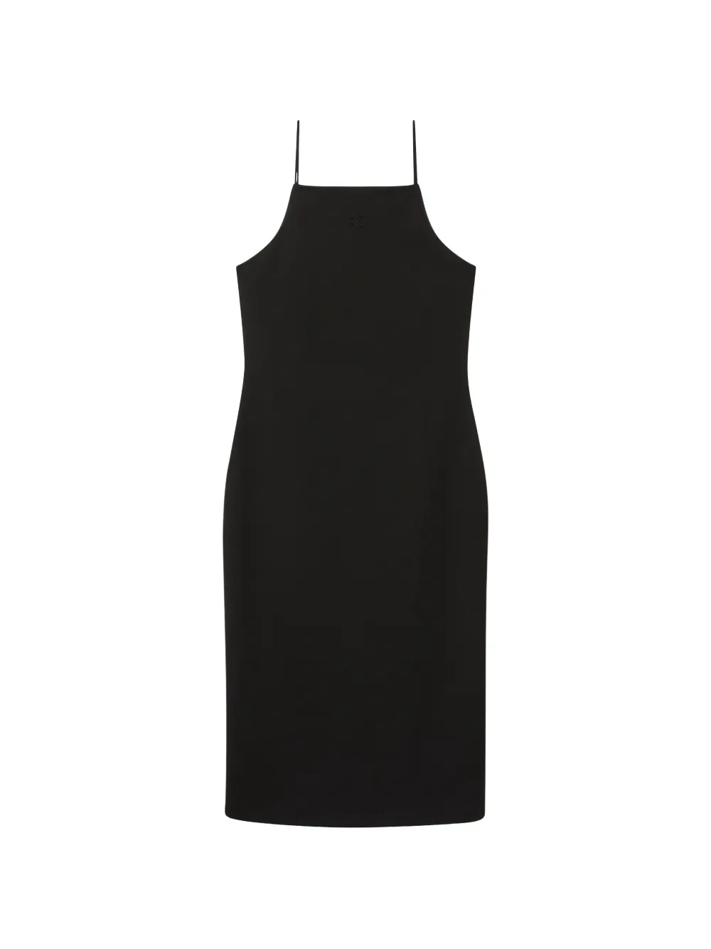 Calvin Klein Cami square-neck midi dress - Nero