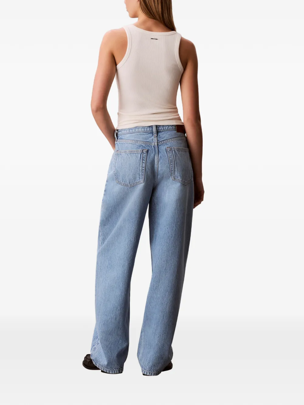  Calvin Klein Five-pockets Button-fastening Jeans - Blue 