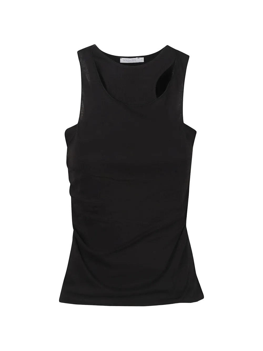 Patrizia Pepe double-layer tank top - Nero