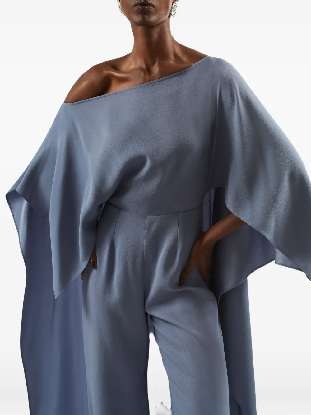 Taller Marmo Jerry asymmetrische jumpsuit Blauw