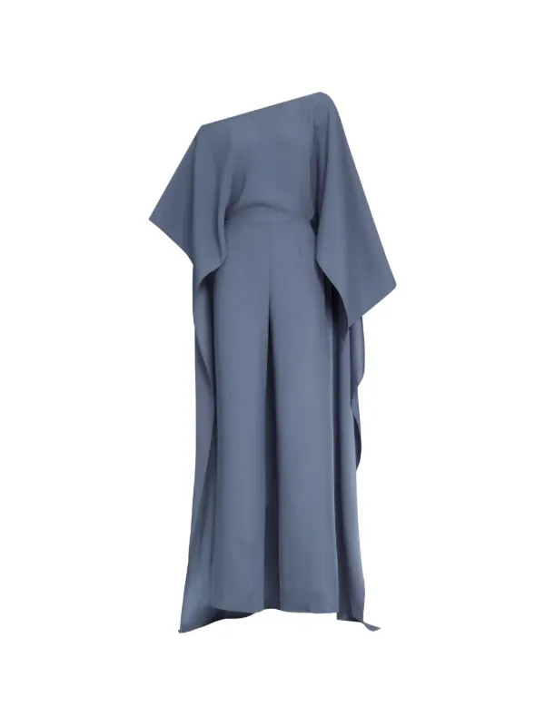 Taller Marmo Jerry One-shoulder Jumpsuit in Blue