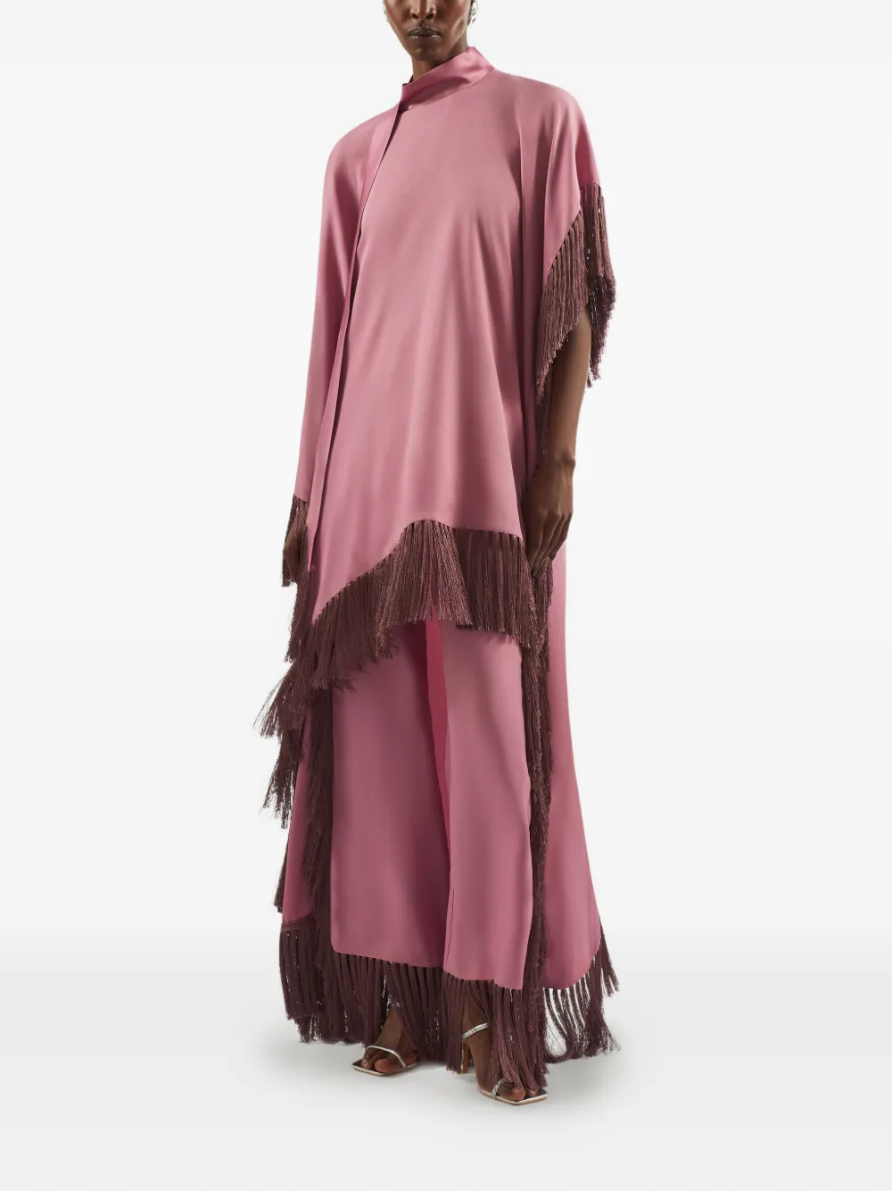  Taller Marmo Alabama Fringed Trousers - Pink 