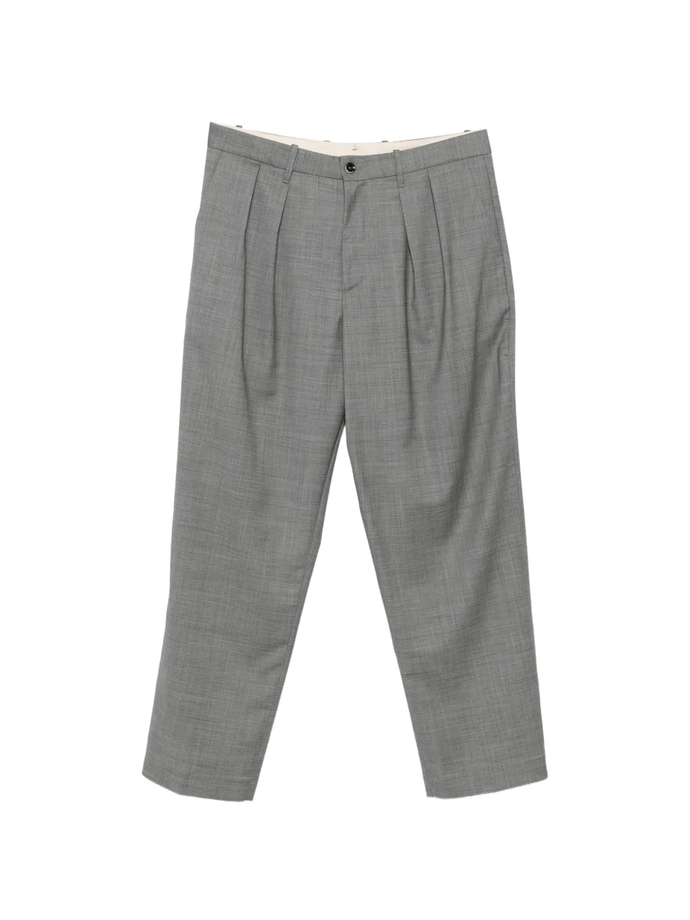 Nine In The Morning pleated tailored trousers - Grigio