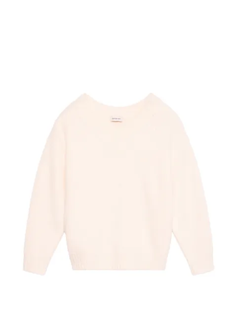 Calvin Klein V-neck long-sleeve jumper