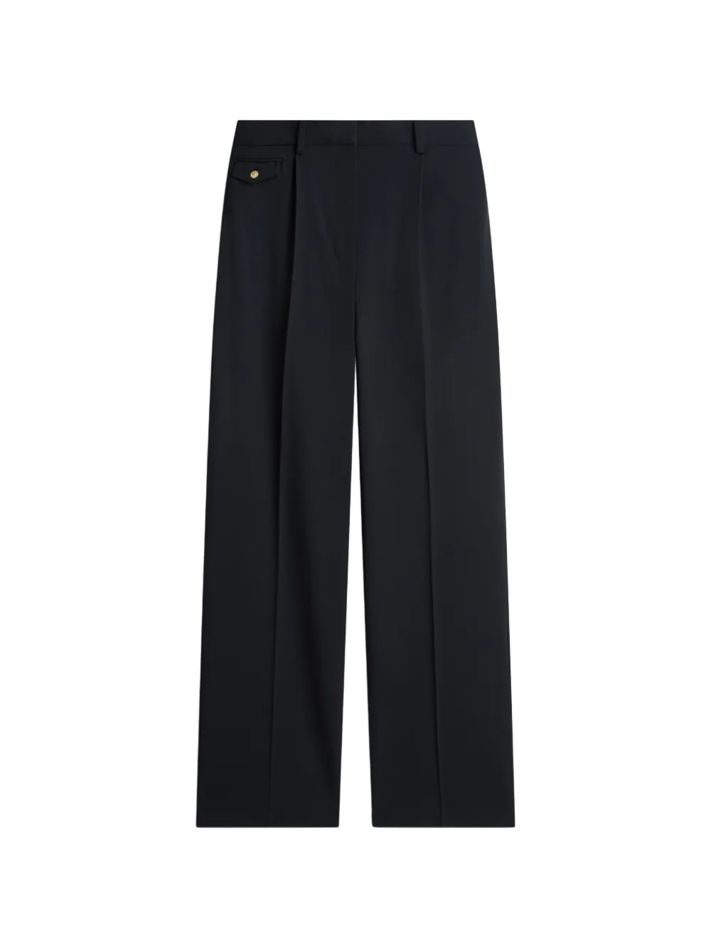 Tommy Hilfiger button-embellished trousers - Blu