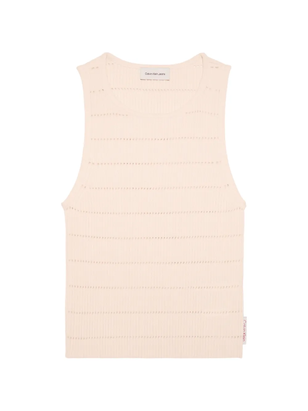 Calvin Klein knit sleeveless vest - Toni neutri