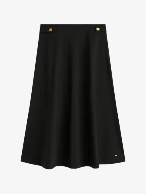 Tommy Hilfiger button-detail midi skirt