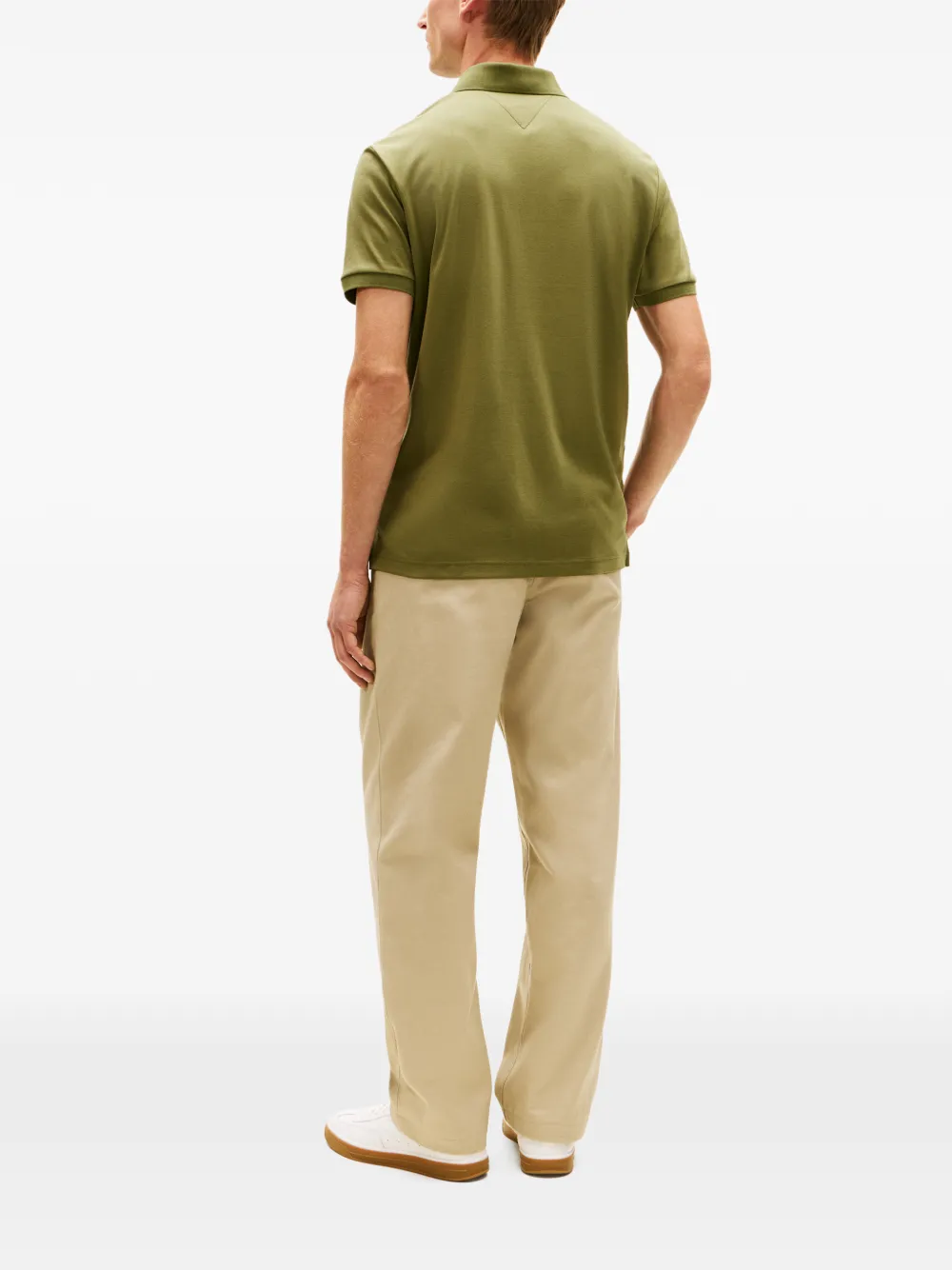 Tommy Hilfiger Regular-fit poloshirt Groen