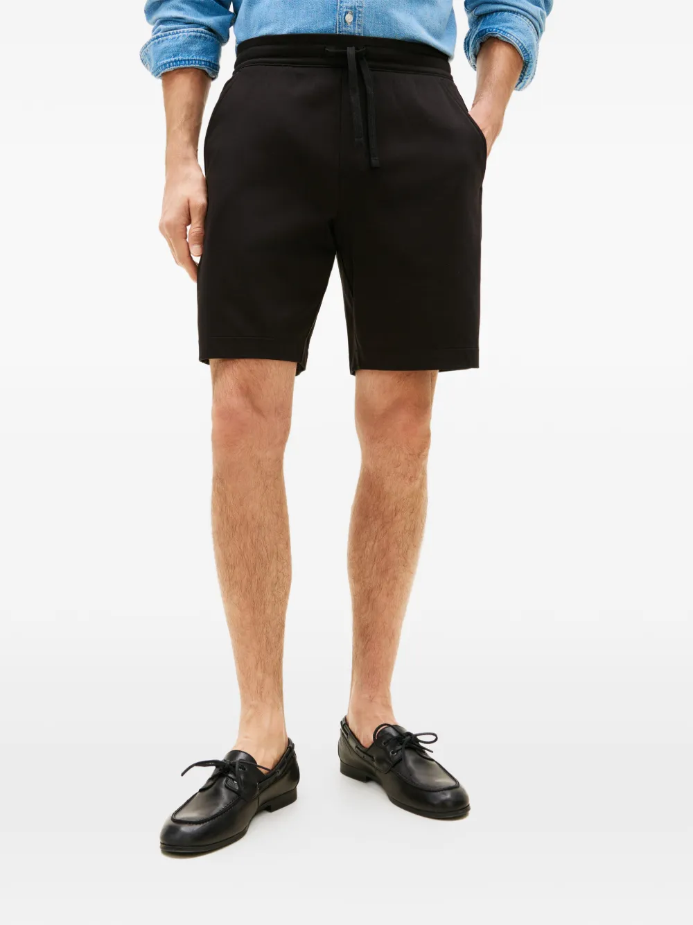 Tommy Hilfiger Shorts met trekkoord Zwart
