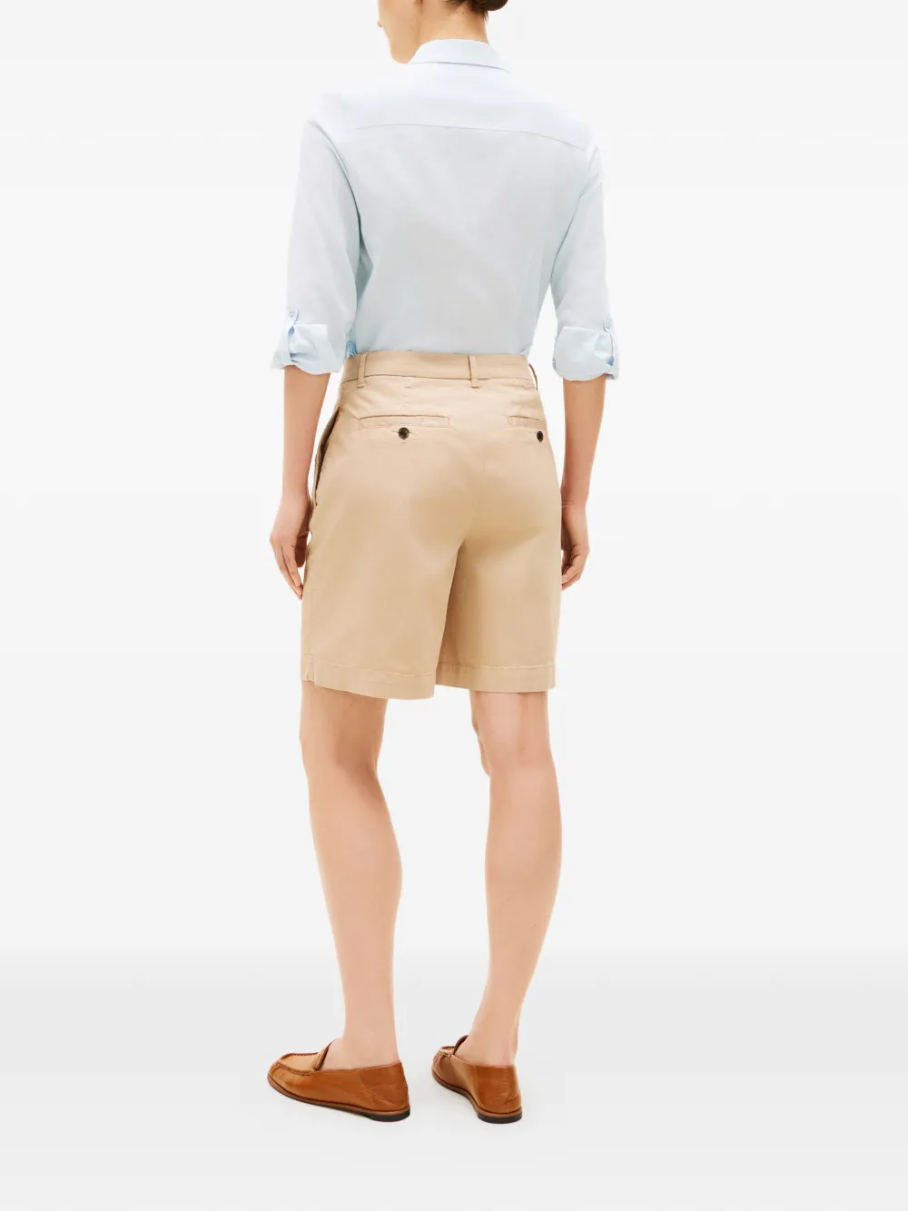  Tommy Hilfiger Buttoned Shorts - Neutrals 