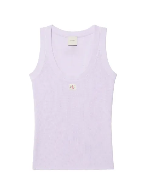 Calvin Klein crew-neck ribbed vest