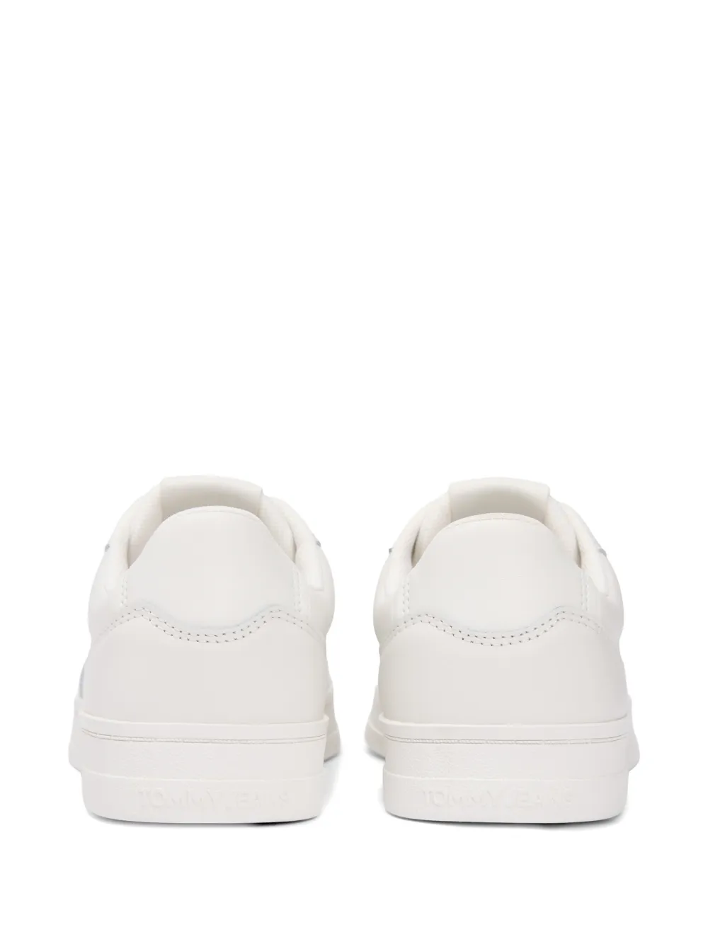 Tommy Jeans Sneakers met logopatch Wit