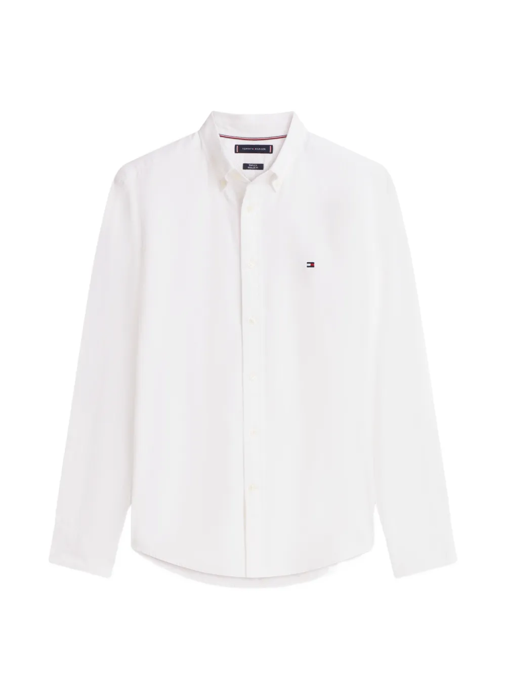 Tommy Hilfiger long-sleeve button-down shirt - Weiß