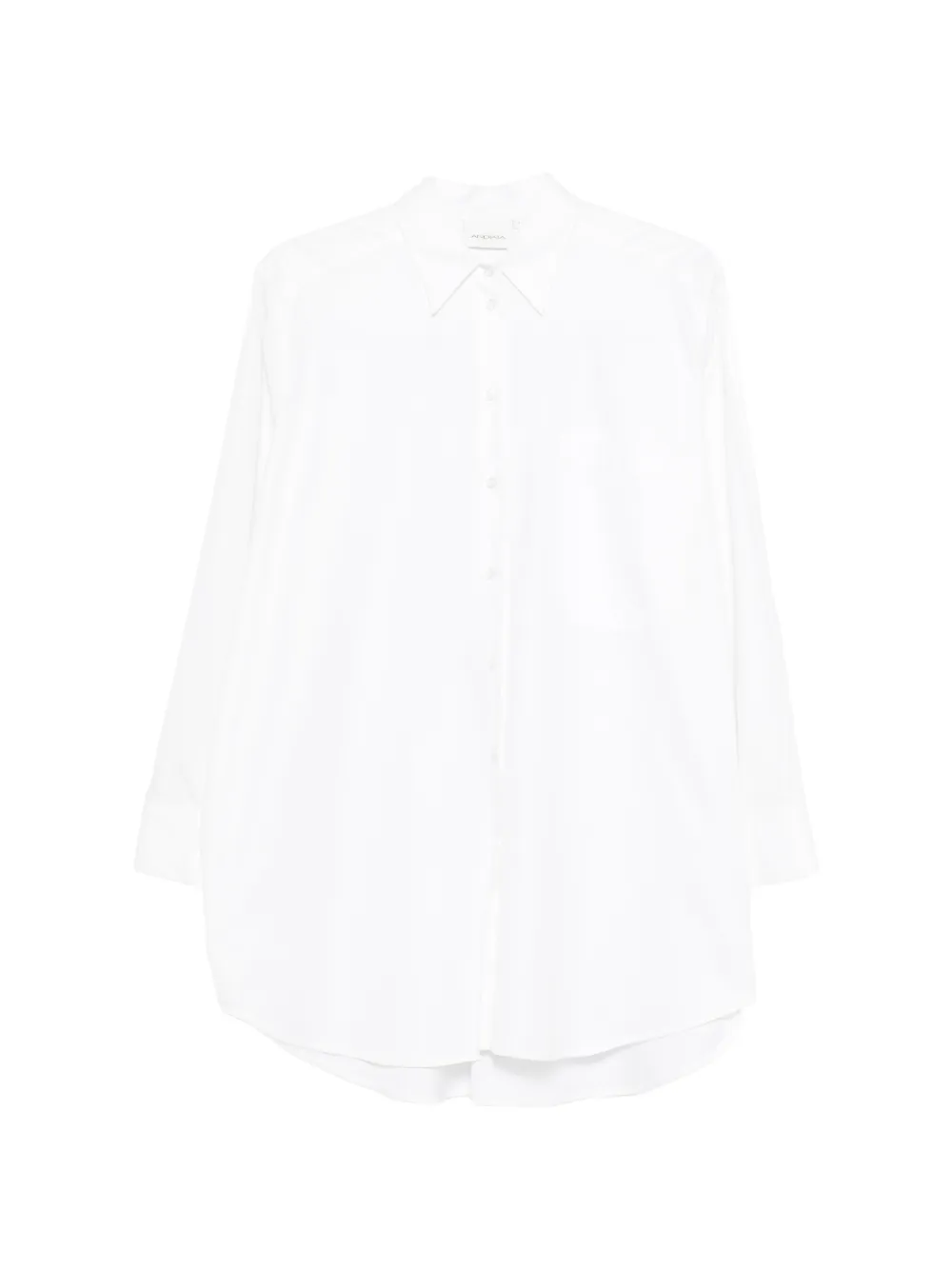 ANDIATA Camicia Dakota con colletto classico - Bianco