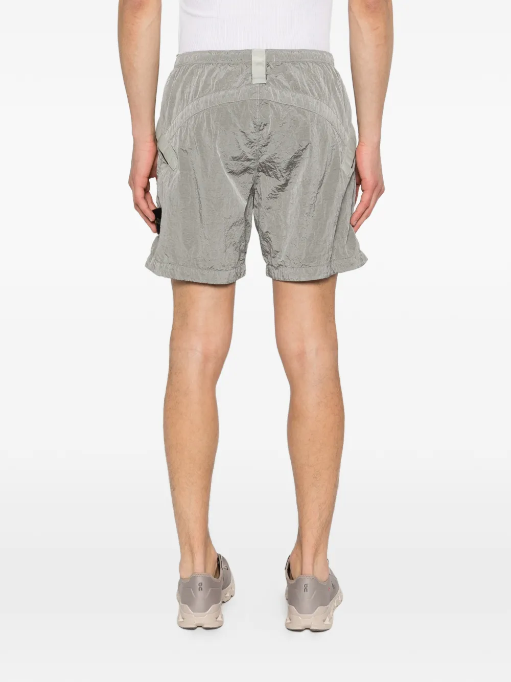 Stone Island Shorts met ritszak Grijs