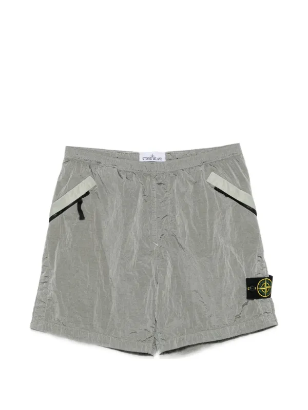STONE ISLAND グレー ハーフパンツ stone カーゴショートパンツ グレー