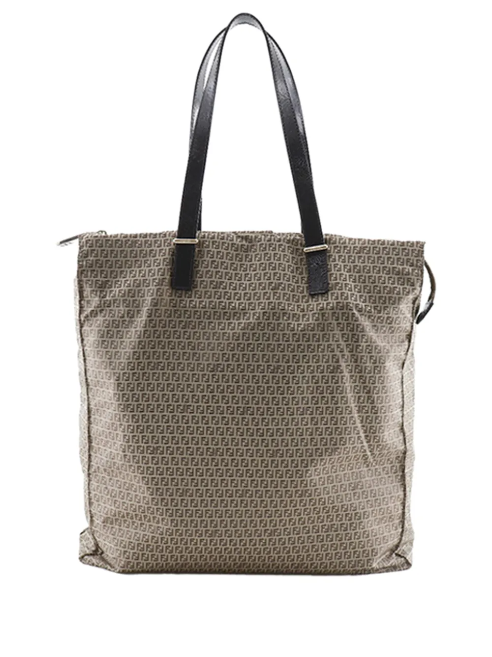 Fendi Pre-Owned 2010-2026 Micro Zucchino Nylon tote bag - Marrone