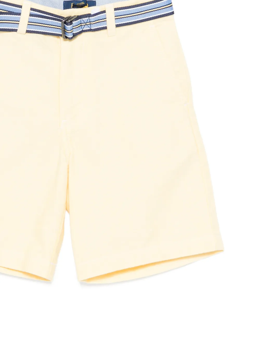  Polo Ralph Lauren Kids Belted Shorts - Yellow 