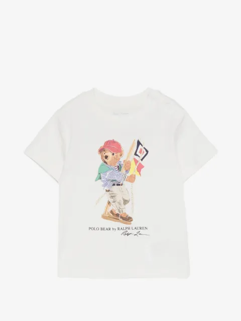 POLO RALPH LAUREN KIDS Polo Bear graphic-print T-shirt