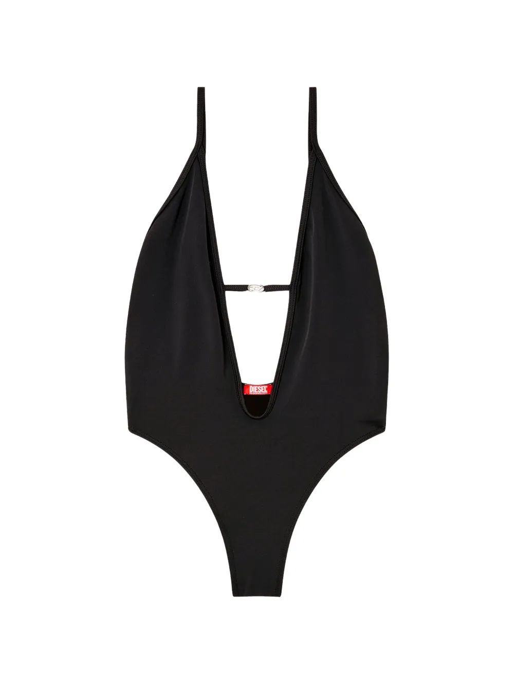 Diesel Daisy cut-out swimsuit - Nero