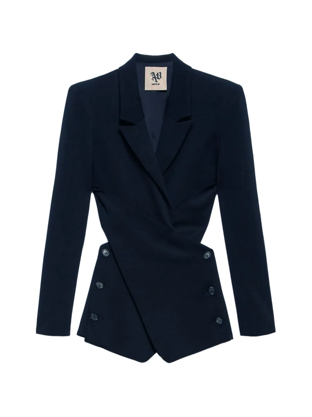 Aniye By Lavinia cut-out blazer - Nero